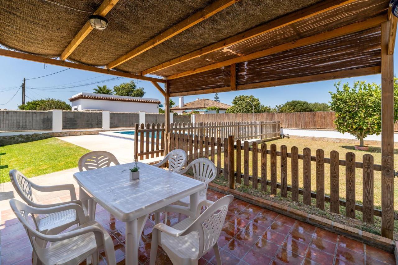 Casa Carlos Con Piscina Privada En Conil Конил-де-ла-Фронтера Екстериор снимка